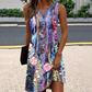 🏖️Summer Specials🌴Women's Sleeveless V-Neck Printed Dresses