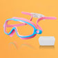⏰Last Day Hot Sale!!⌛Anti-Fog Swimming Goggles for Kids with Nose Clip & Ear Plugs